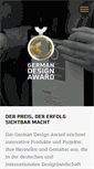 Mobile Screenshot of german-design-award.com