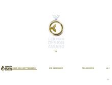Tablet Screenshot of german-design-award.com